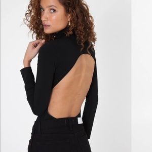 Style Addict Sade Turtleneck Backless Bodysuit